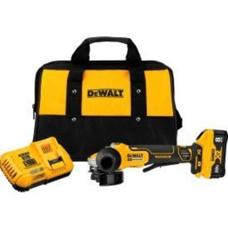 DEWALT DeWALT® 20V MAX XR® Switch Small Angle Grinder W/ Tool Technology Kit, Brushless, 4.5"-5" DCG415W1